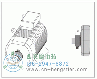 有空心軸的電動(dòng)機(jī)軸編碼器（E9、M9）